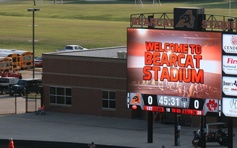 Daktronics Major League Sport Video Scoreboards and Sound Systems