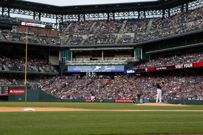 Section 201 at Coors Field 