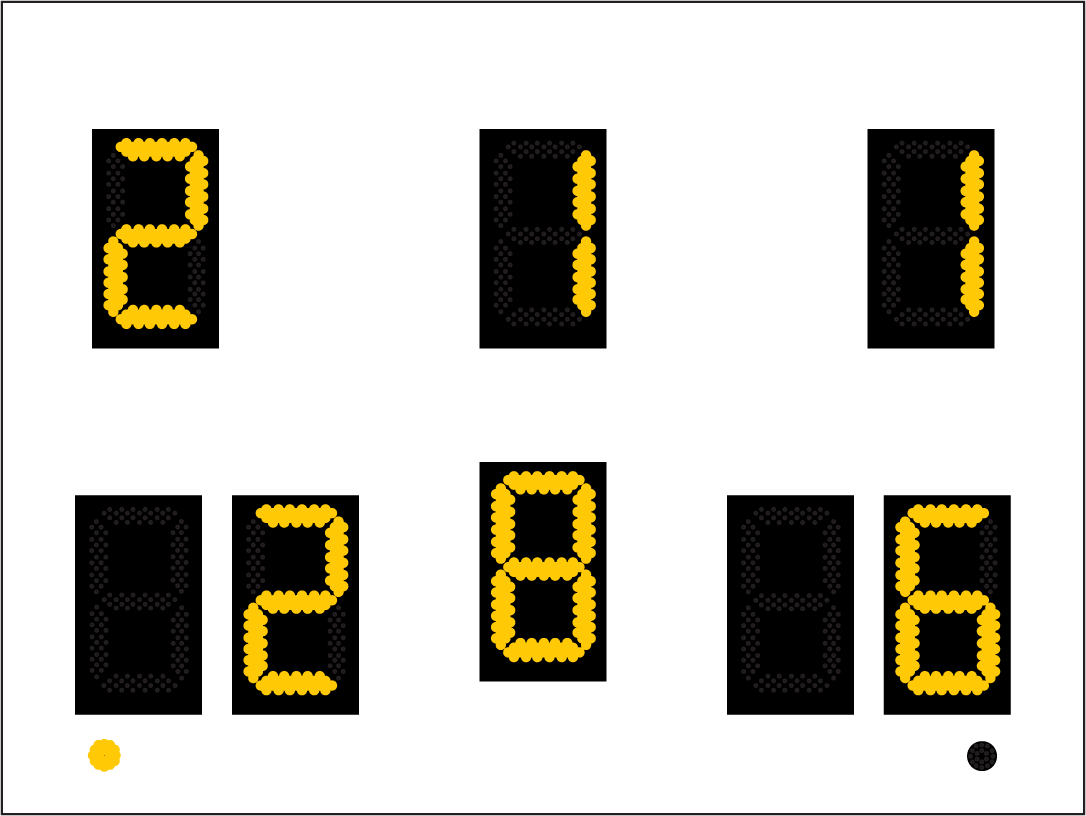 Istanbul, Besiktas, 2005 - Nautronic Scoreboard System