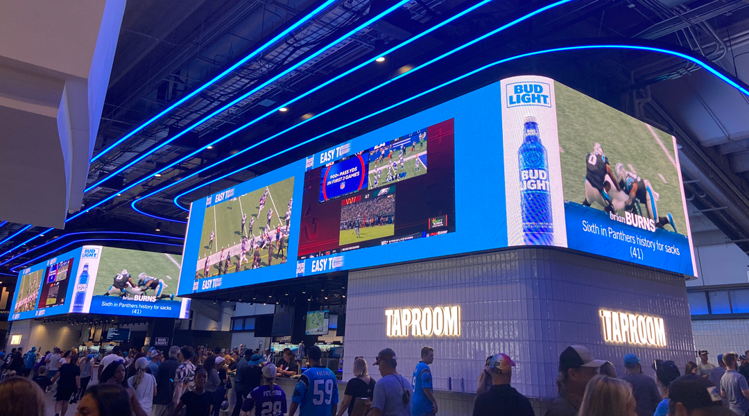 Daktronics Football Scoreboards, LED Video and Sound Systems