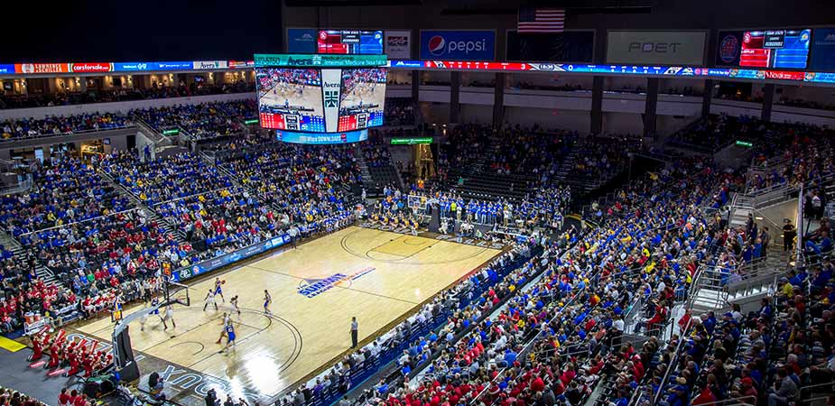 Daktronics Returns To Summit League Tournament With Video Displays