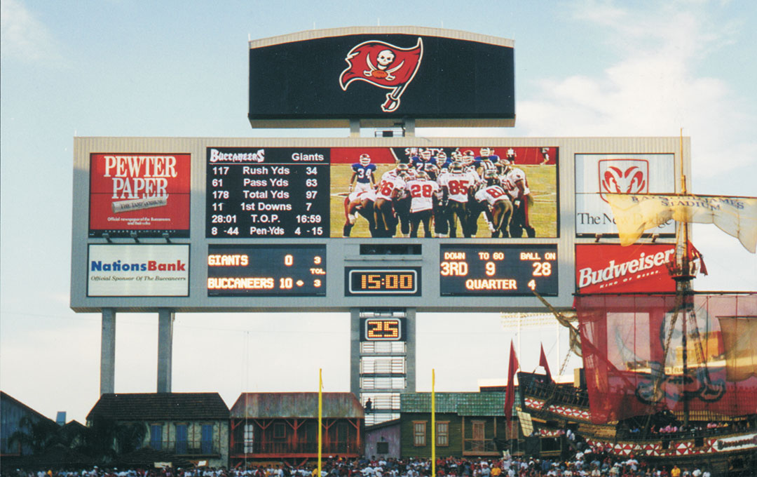 Daktronics Videoboard Tops Renovation at TD Ballpark in Dunedin, FL